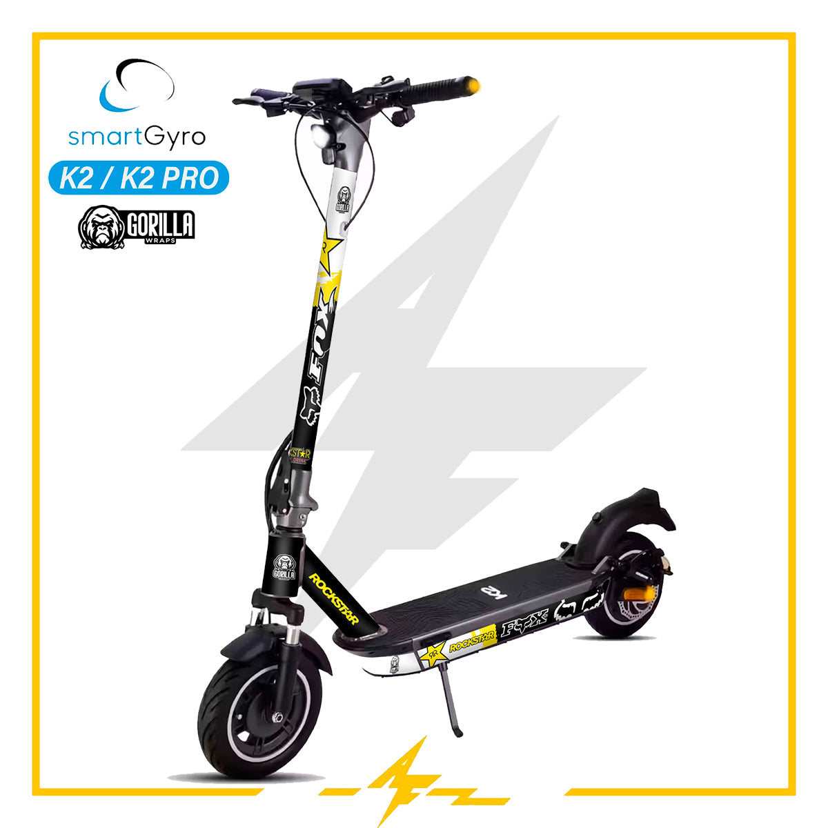 Vinilo para patinete eléctrico Smartgyro K2 Fox Rockstar
recambios patinete eléctrico
tienda de repuestos de patinetes eléctricos
recambios patinetes
repuestos de patinetes
accesorios patinete eléctrico
accesorios patinete
repuestos patinete
piezas de patinete eléctrico
piezas patinete electrico
ruedas patinete
taller del patinete
piezas de repuesto patinete eléctrico
af scooters